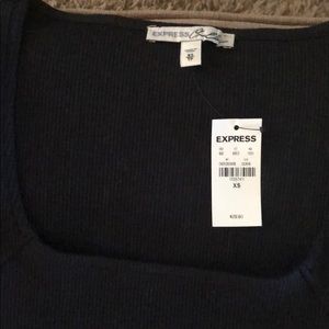 Express black bodysuit